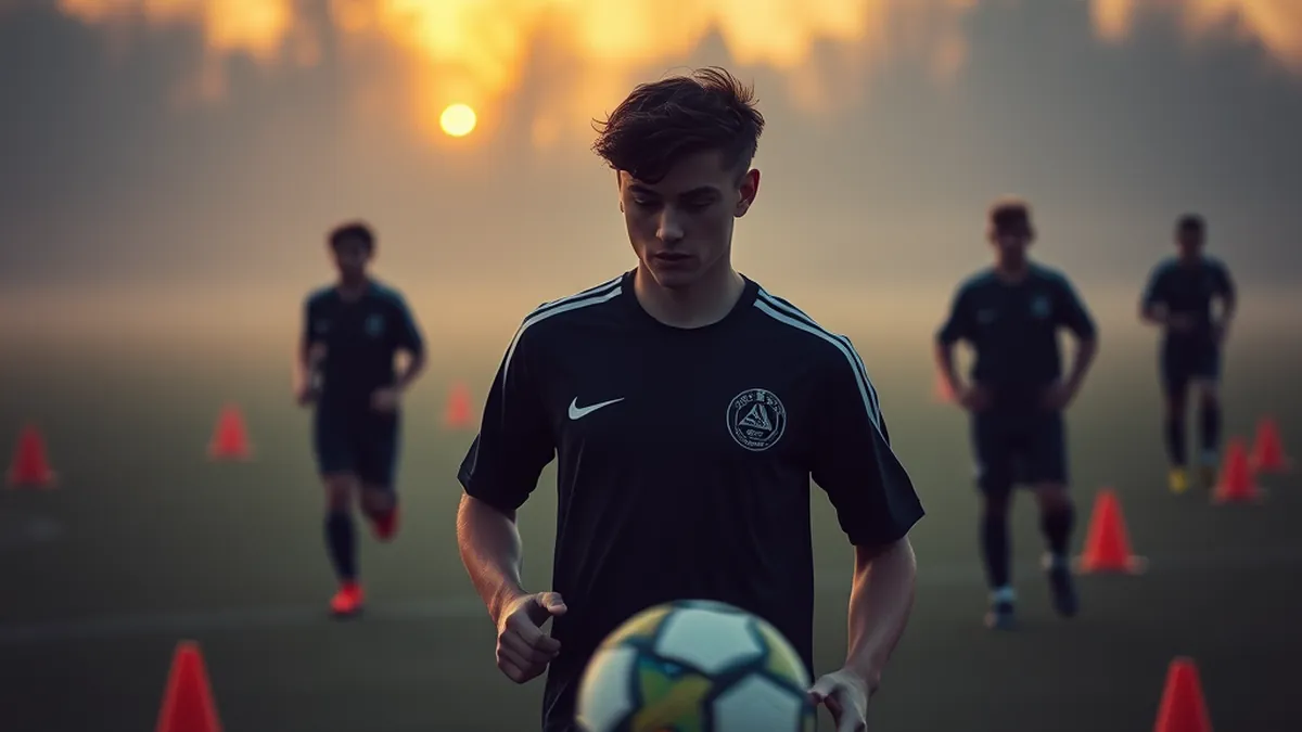 Germany national football team siegt mit Nathaniel Brown